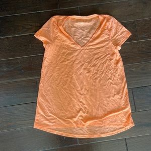 Bright orange Lilly Pulitzer t shirt
